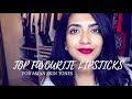 Top Favourite MAC Lipsticks | Indian/Asian/Tan/Olive Skin Tones | Vithya Hair and Makeup Artist