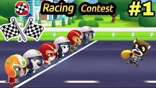 Corrida Online 1: Princesa Angela VS Becca VS Ginger - Jogo Talking Tom Corrida do Ouro screenshot 2