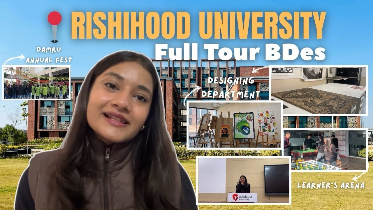 BDes в RISHIHOOD UNIVERSITY: полный тур + фестиваль ✨