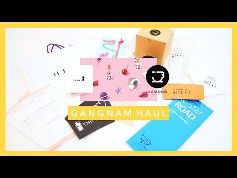 💛-korea-haul-|-gangnam-shopping-&-café-hopping-💛