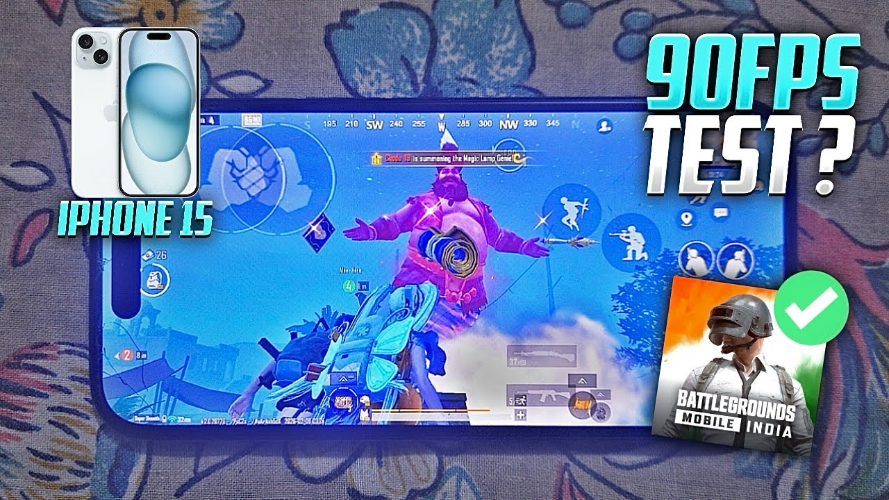 🔥iPhone 15 BGMI 4.2 Update Test | iPhone 15 Worth in 2025 | iPhone 15 ...