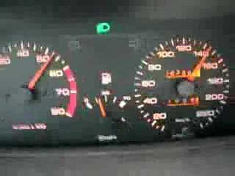 Peugeot 405 2.0 SRi  acceleration 0-160 km/h