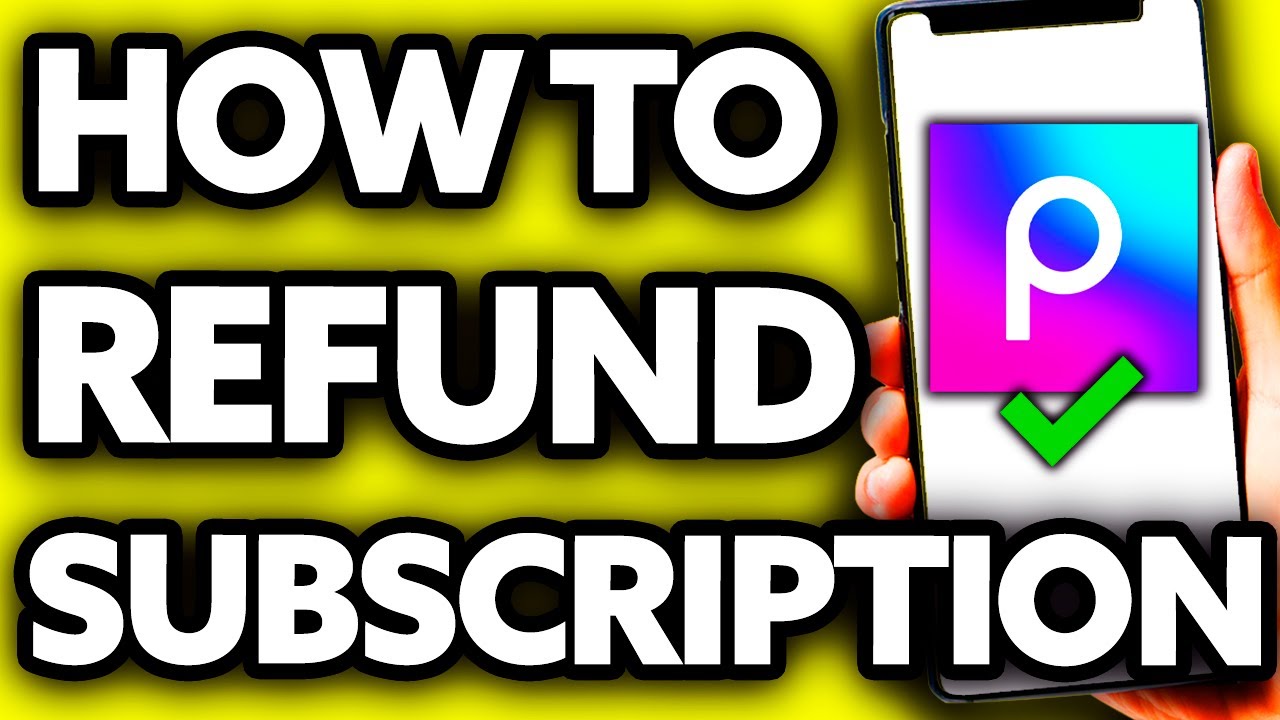 How To Refund Subscription on Picsart 2024 YouTube