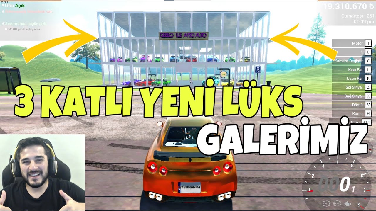 GALERİMİZİ 3 KATLI YAPTIK, ELİT ARABALARLA DOLDURDUK! (İNŞAATI 5 GÜN SÜRDÜ) -CAR FOR SALE