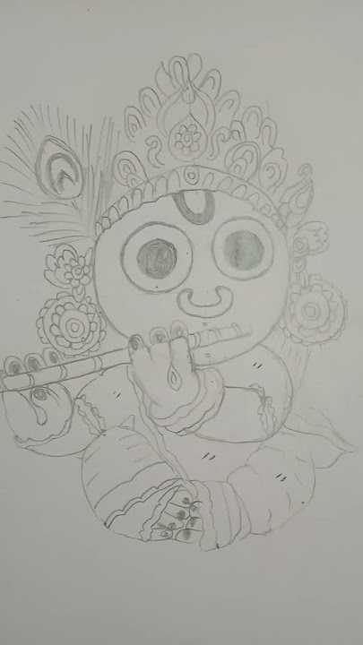 Jagannath ji pencil hand-sketch 🙏❤️✨ #technodance #artandcraft #art #paintingdrawing #sketch #new