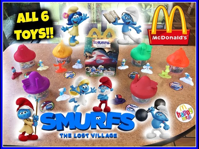 Smurfs Lost Village Toy Haul Hunt - NEW Toys from 2017 Movie w