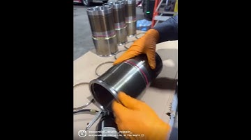Cummins overhaul liners installation