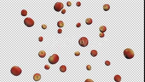 Apples Rain | Motion Graphics - Envato elements