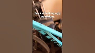 Day 7 of making ugly transitions #shorts #trending