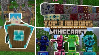 ⚔️ 3 FANTASY ADDONS ⚔️ for Minecraft PE/Bedrock 1.21 