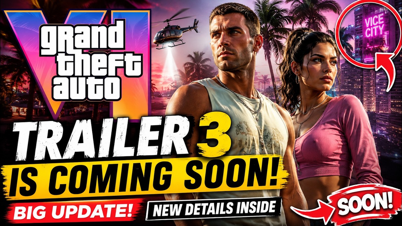 GTA 6 Trailer 3 Is Coming Soon! 🌴 - YouTube