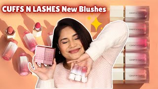 *NEW LAUNCH*  CUFFS N LASHES Afterglow Blushes Reveal... FINALLY 💕💞 screenshot 1