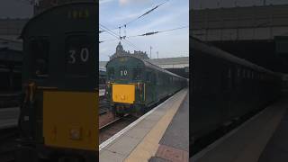 Hastings DEMU Departs Edinburgh #railtour #train #railway #trainspotting @WesternSpot23