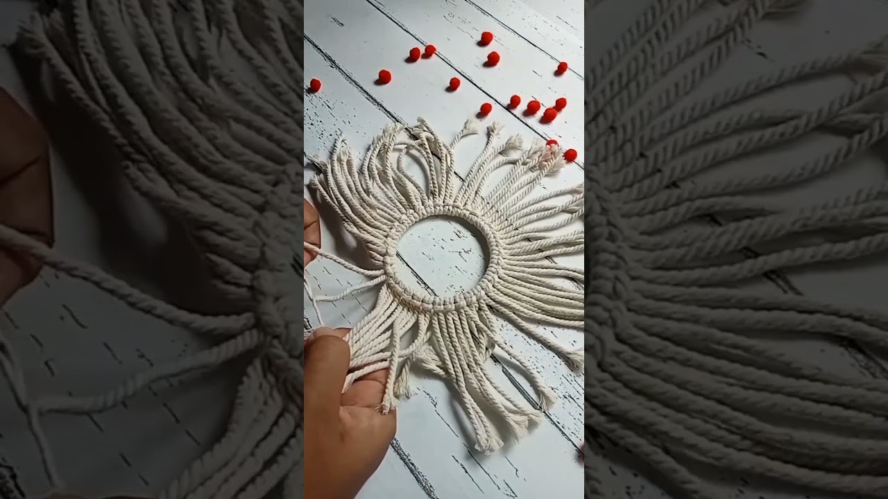 Macrame making easy method|DIY|Easy craft ideas
