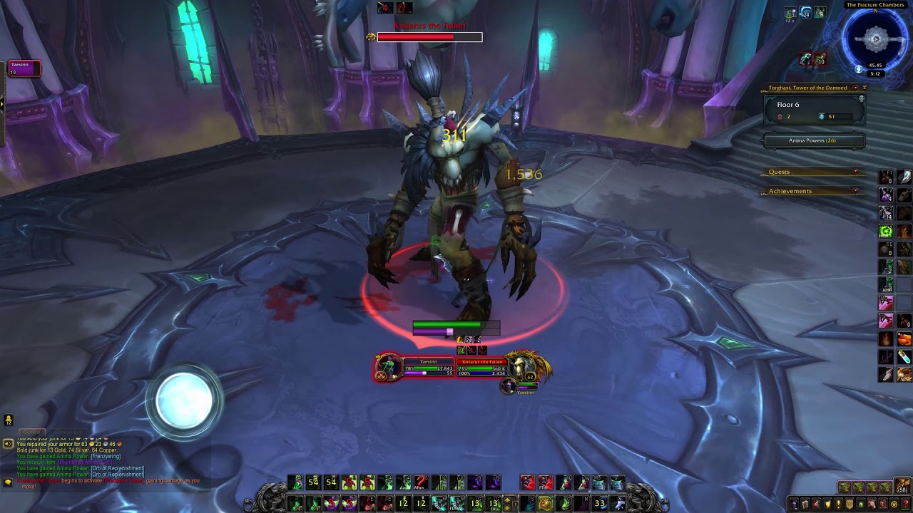 DH Havoc Solo Torghast L8 Fractured Chambers