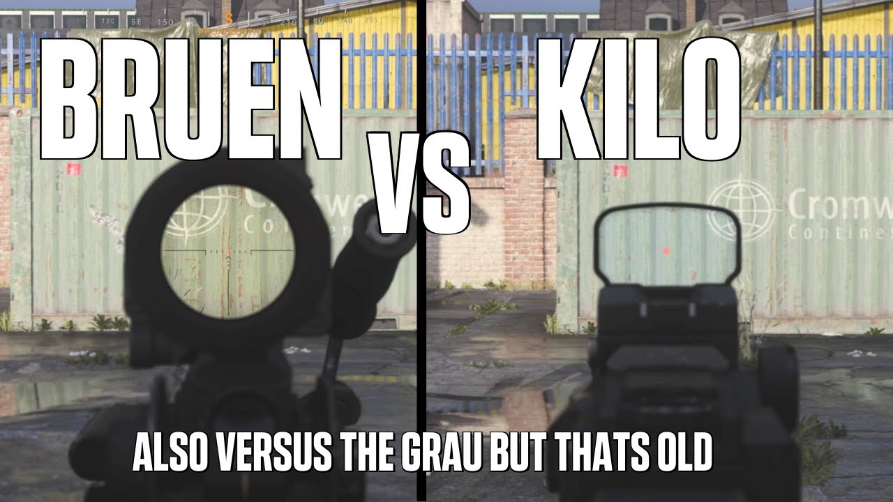 CALL OF DUTY WARZONE BRUEN MK9 - Kilo 141 vs Bruen MK9 - Call of Duty  Best Warzone Loadout