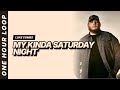 My Kinda Saturday Night Luke Combs Lyrics Video One Hour Loop mp3