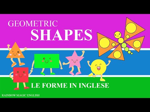Le forme in inglese | Geometric shapes
