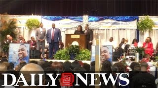 Hundreds mourn Alton Sterling at Baton Rouge funeral service