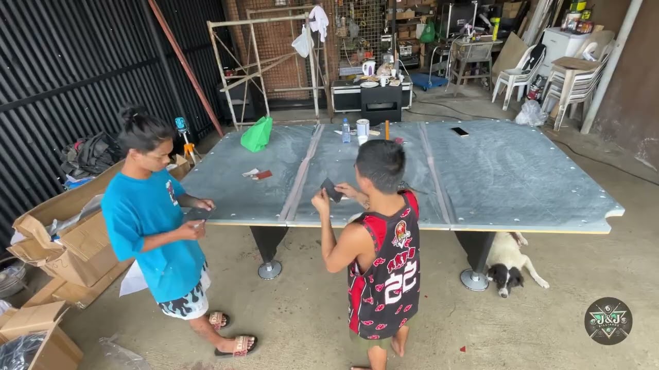 Installing Brunswick Billiard Table
