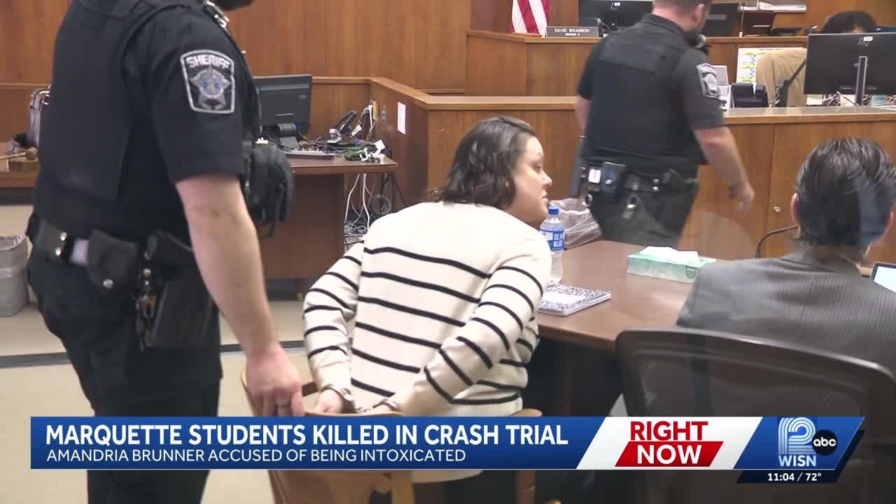 Body cam footage shown in trial of woman accused in crash that killed 2 ...