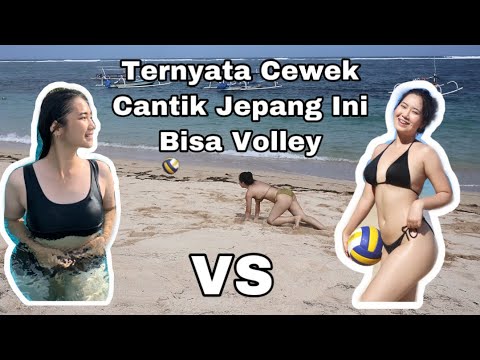 Ternyata Cewek Cantik Jepang Ini Bisa Volley