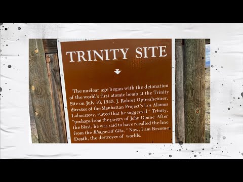 Видео: Что случилось на Тринити-сайте в Нью-Мексико?