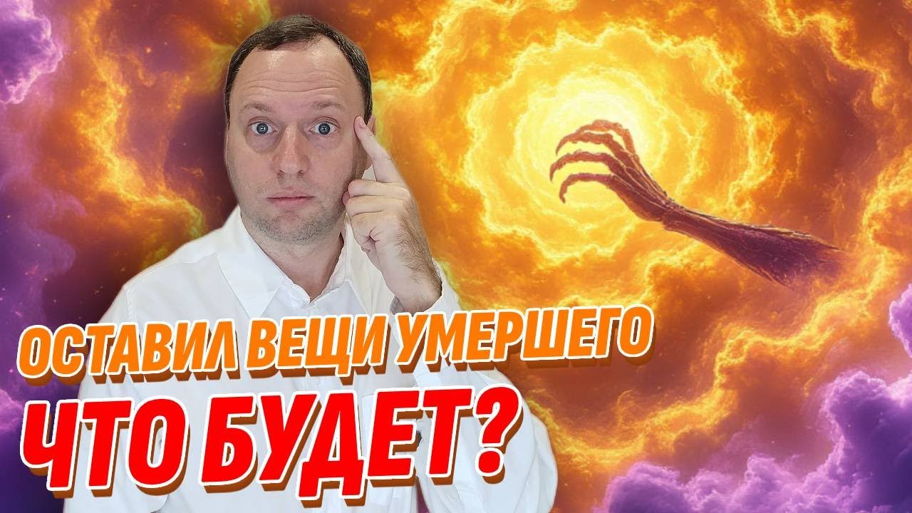 Оставил вещи и фото умершего - Кончилось плохо (не повторяйте)