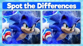 Sonic The Hedgehog 2 Spot The Differences Super Fun Sonic The Hedgehog 2 Puzzles