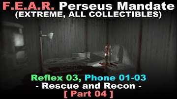 FEAR Perseus Mandate Walkthrough part 4 ( Extreme, All collectibles, 100% plot, No commentary ✔ )