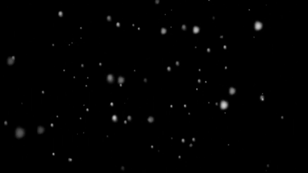 blackscreen hujan salju 