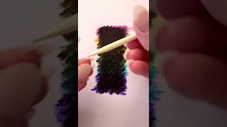 DIY Scratch Art #artshorts #art #crafts #kidsart #kidscrafts #diy #drawing #kidsplay #artandcraft