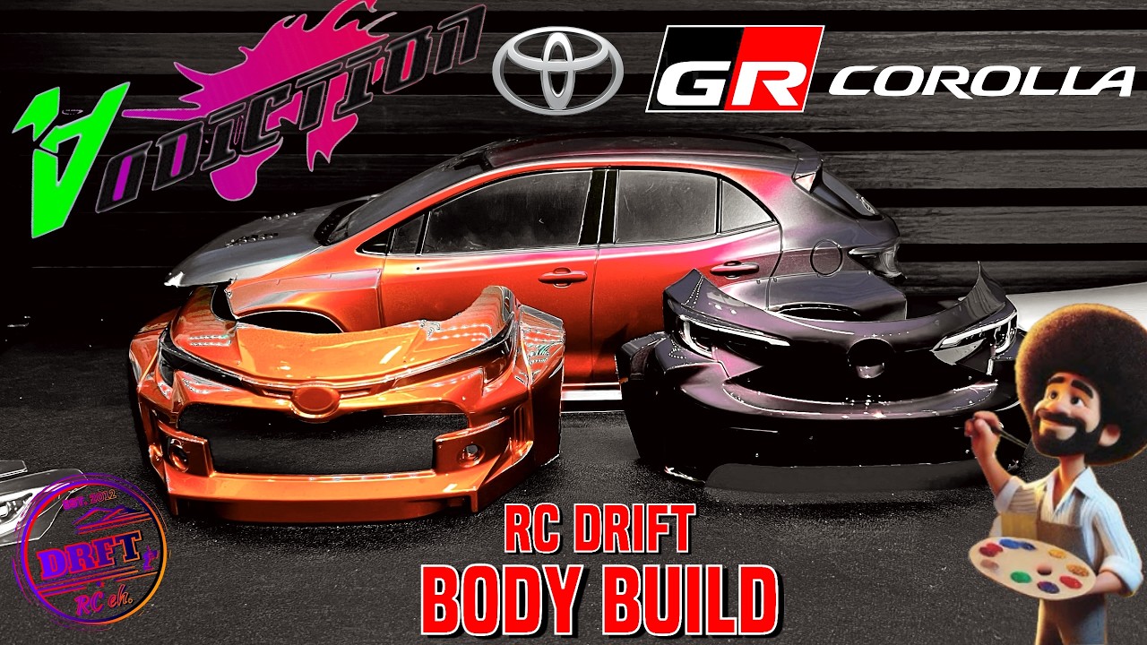 ラジコン・ドローン reveD Toyota GR Corolla RCカー ボディ