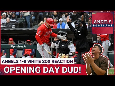ANGELS POSTCAST: Angels have DISASTROUS start to season with lifeless 8-1 loss to Chicago White Sox