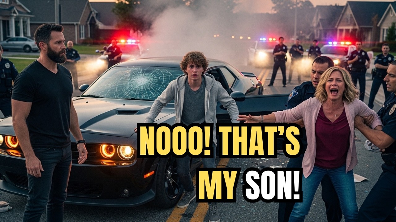 HOA Karen’s Son Stole My Challenger — Attempted a High-Speed Escape, Air Unit Shut Him Down!