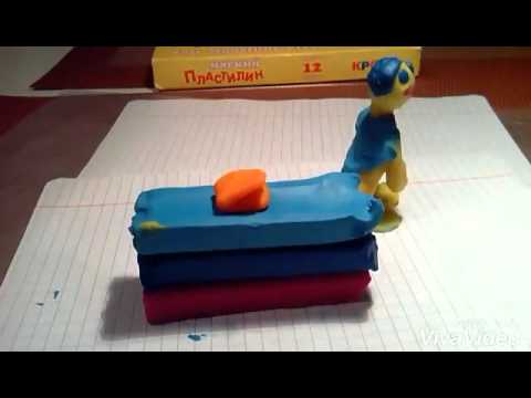 Мультфильм про Жёлтого человечка - мульт. Из пластилина - Книга-ловушка