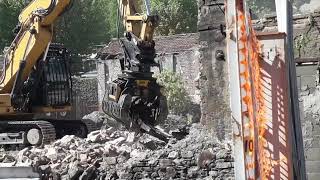 Demolizione Di Un Edificio Dismesso In Viale Innocenzo Xi A Como