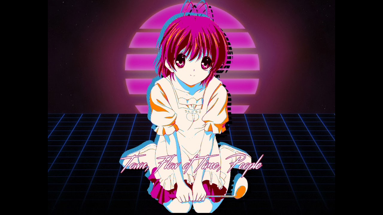 Clannad - Town, Flow of Time, People Vaporwave Remix