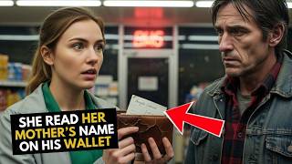 The Single Dad Dropped His Wallet — The Cashier Froze When She Read Her Mother’s Name Inside