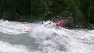Test du kayak gonflable Seawave Rouge Gumotex