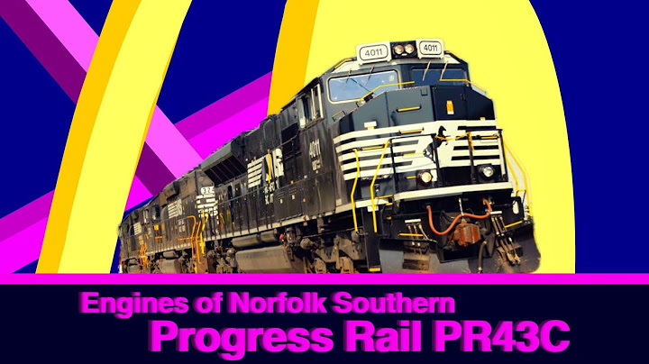 Engines of Norfolk Southern: ⭐️Progress Rail PR43C⭐️