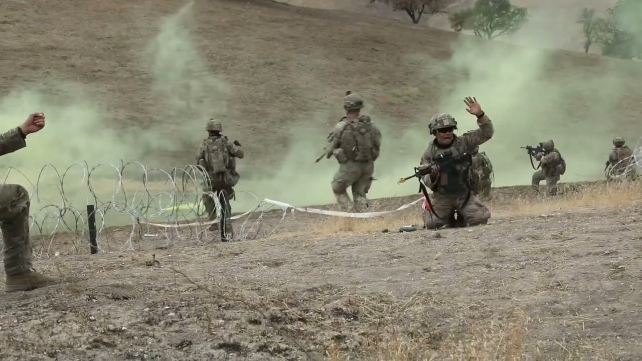 29th IBCT Exportable Combat Training Capability (XCTC) Engineer Live Fire