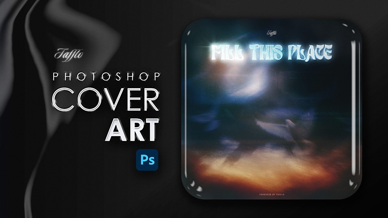 🕊 The Making of “Fill This Place” | Worship Cover Art Creation in Photoshop