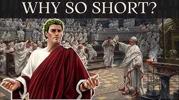 Why Did Roman Consuls Only Serve 1-Year Terms? | 60 Seconds History