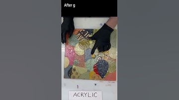 TOP Tips on Abstract Acrylic Painting: GLAZING - WHEN is your painting "GOOD ENOUGH?