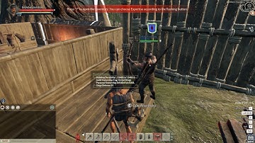 Myth of empires-How to make a training dummy for the warrior to level up. by Chemical Computing