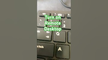 Enable Remote Desktop Connection windows 11