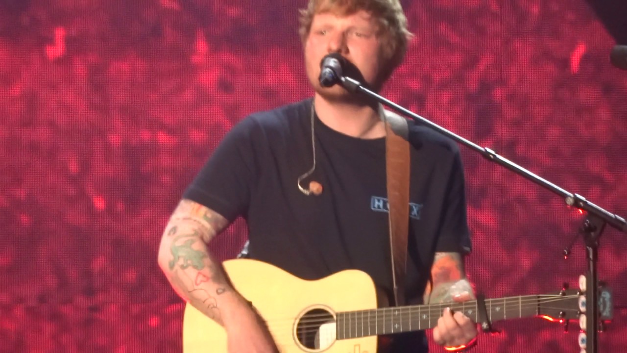Ed Sheeran Eraser live Nottingham 2017 YouTube