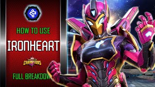 How To Use IRONHEART Easily | Full Breakdown | Marvel Contest Of Champions