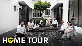 This Joint Family Home in Bhilai Is Connected Through A Water Courtyard (Home Tour).